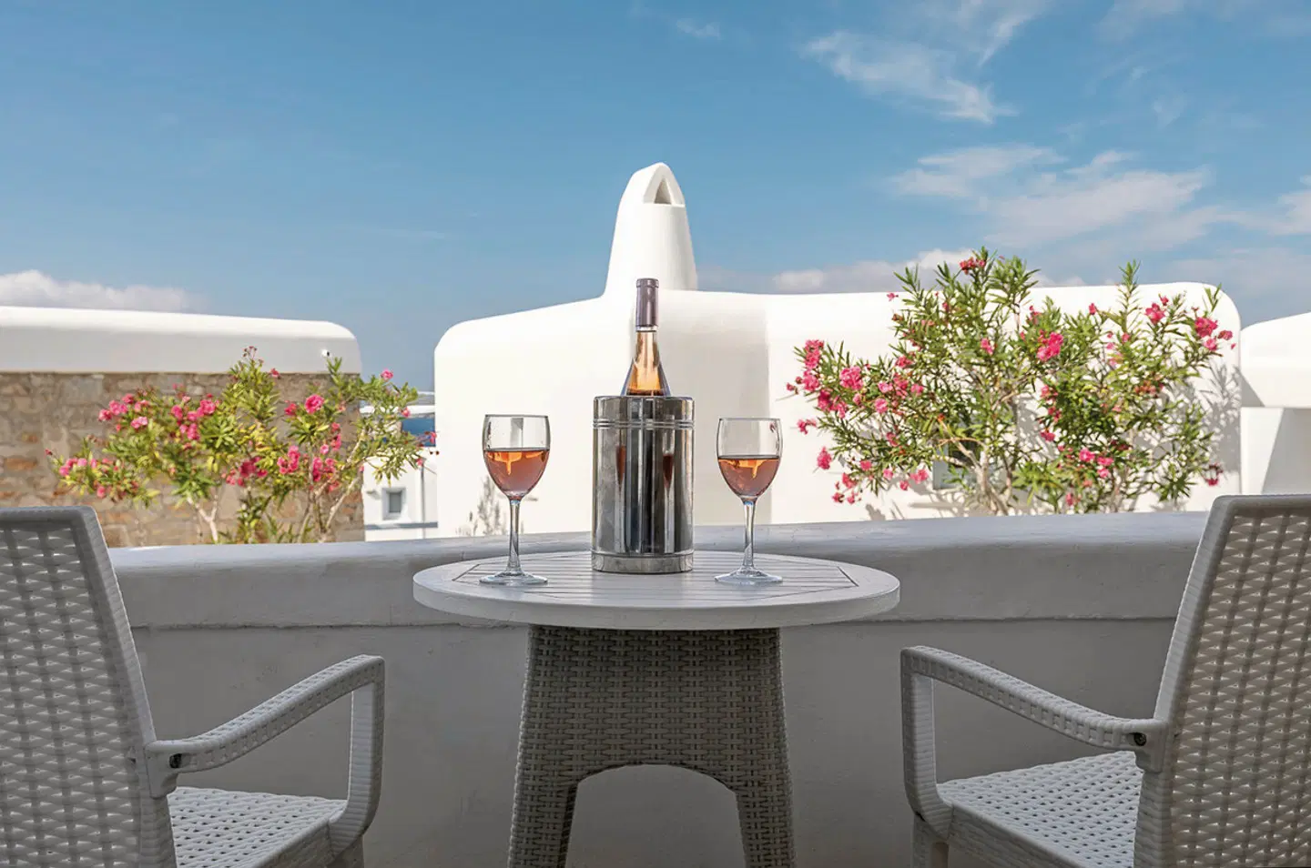 Saint John Hotel Villas & Spa Terrasse