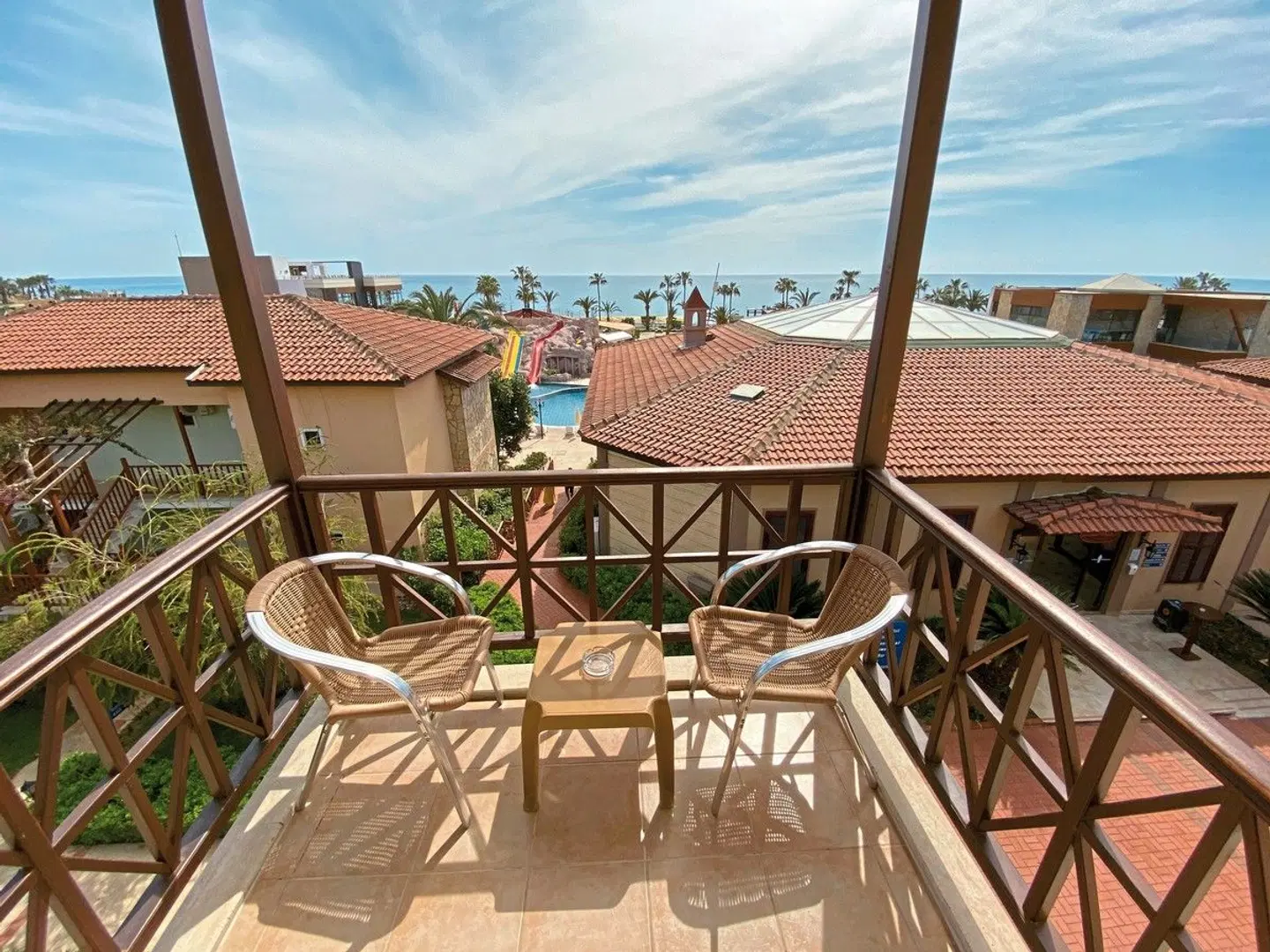 Gypsophila Holiday Village Terrasse