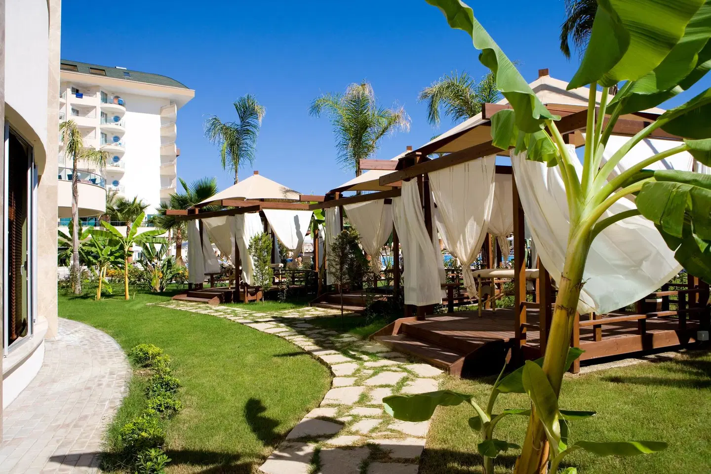 Saphir Resort & Spa Garten