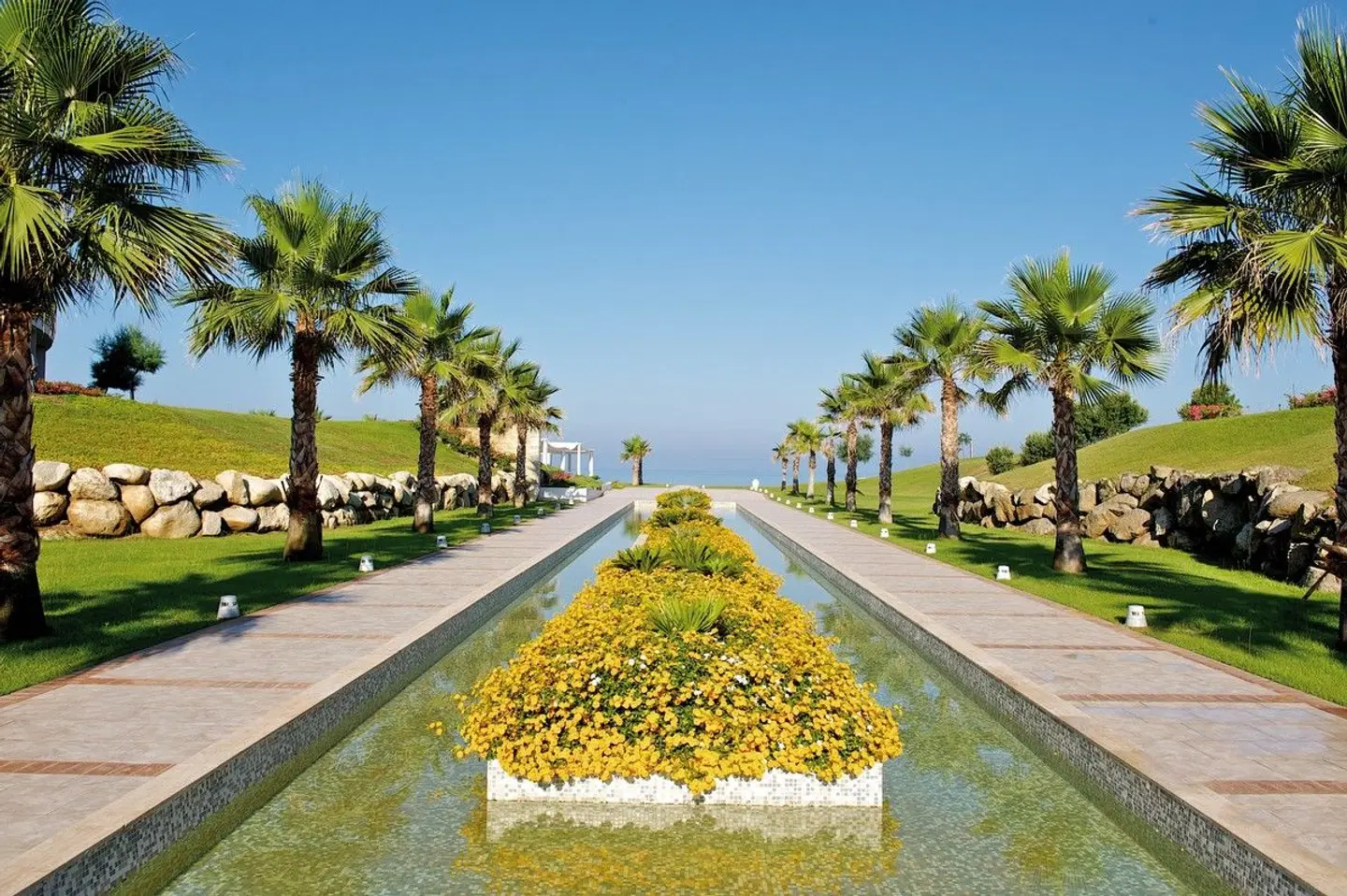 Capovaticano Resort Thalasso Spa Garten