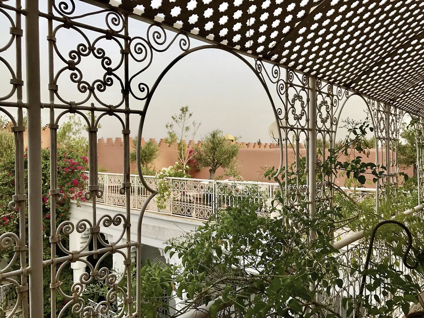 Riad Ifoulki Garten