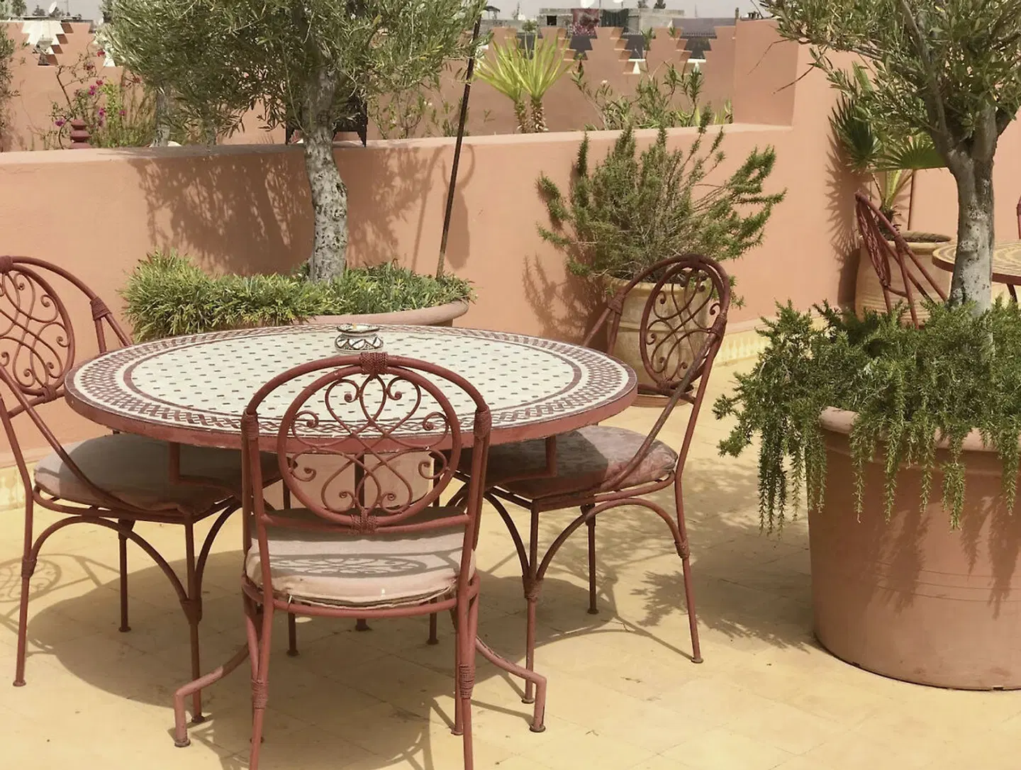 Riad Ifoulki Garten