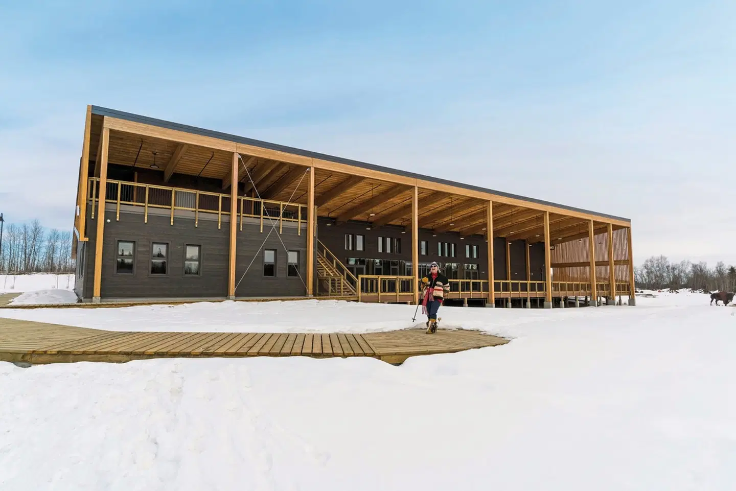 The Lodge & Domes at Métis Crossing EXTERIOR