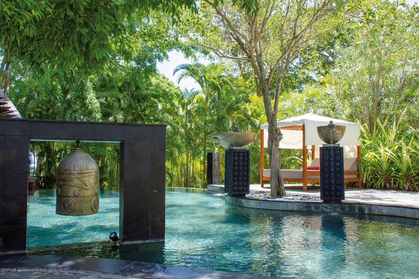 Shanti Maurice Resort & Spa Garten