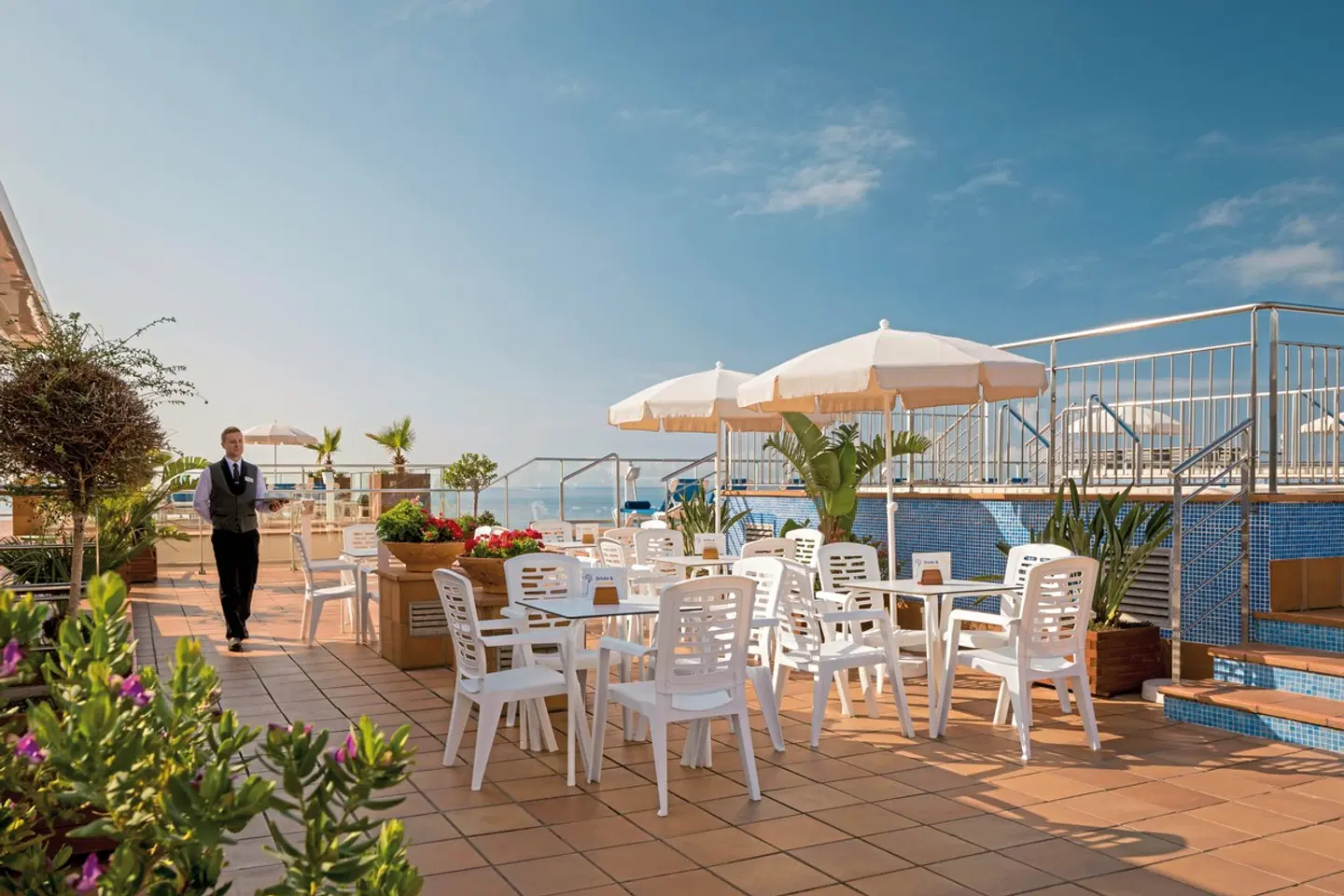 htop Pineda Palace Terrasse