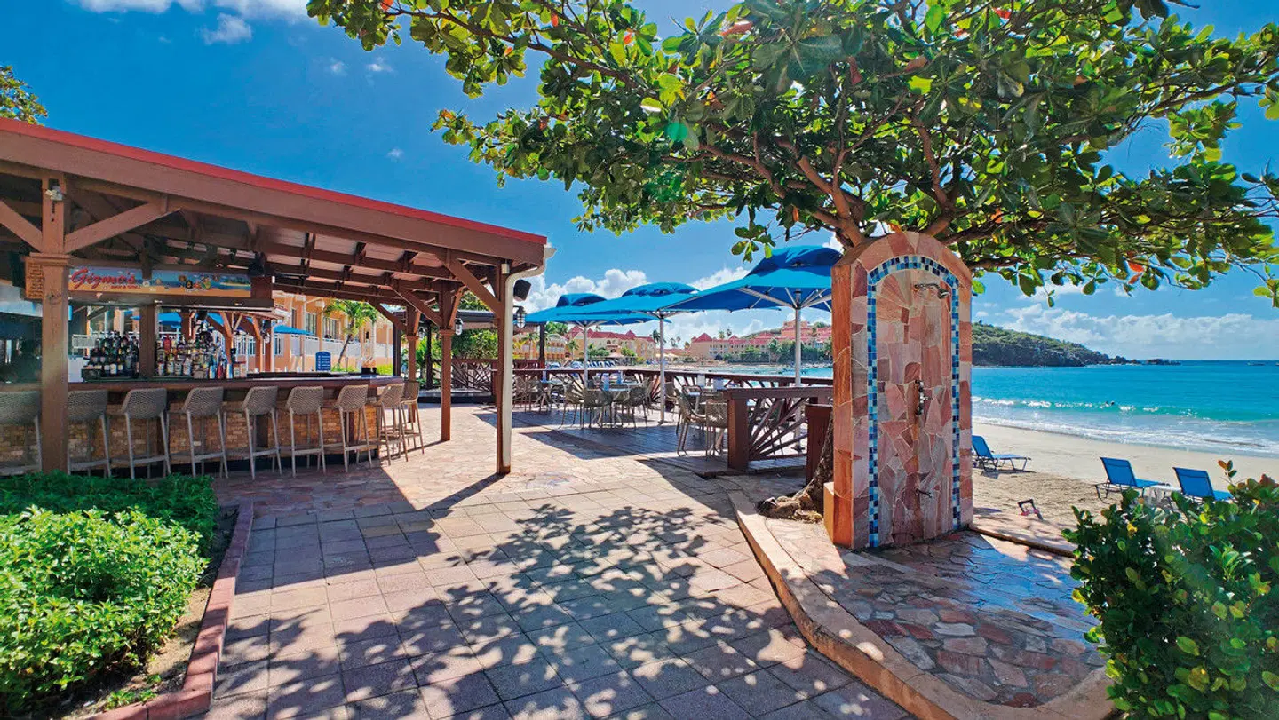 Divi Little Bay Beach Resort Terrasse