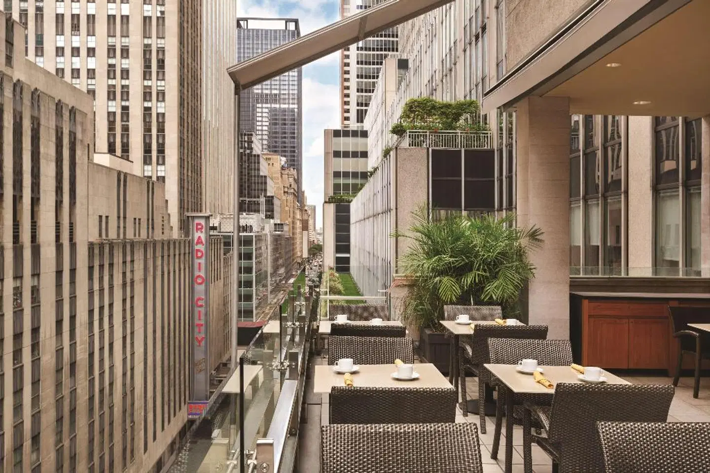 DoubleTree by Hilton New York Midtown Fifth Ave Terrasse