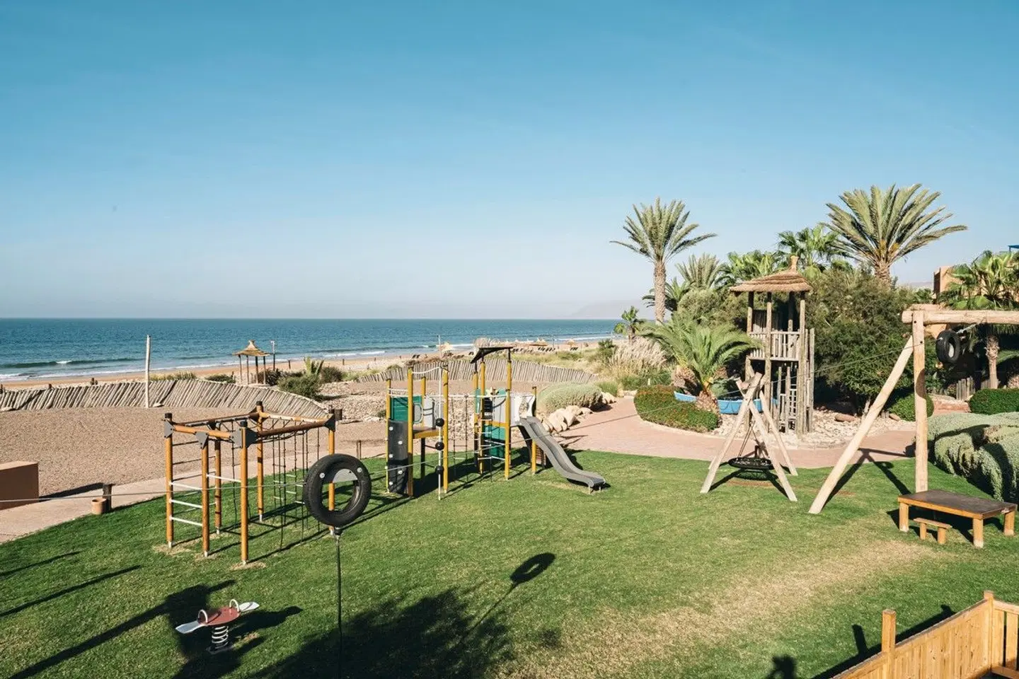 Paradis Plage Resort Garten