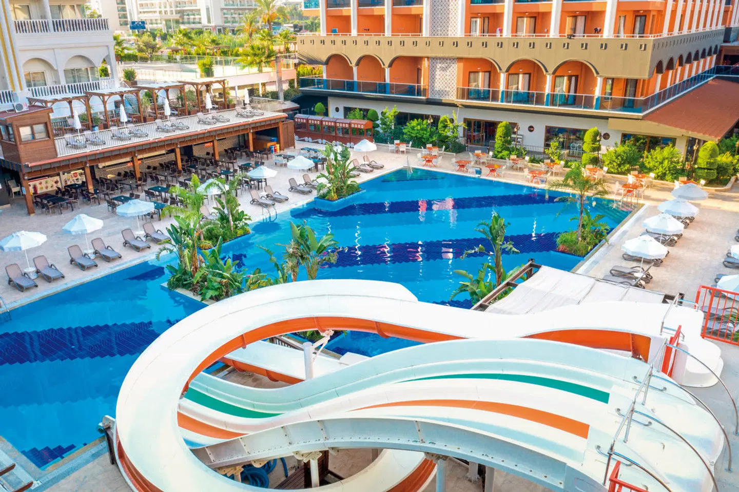 Orange Palace Hotel Terrasse