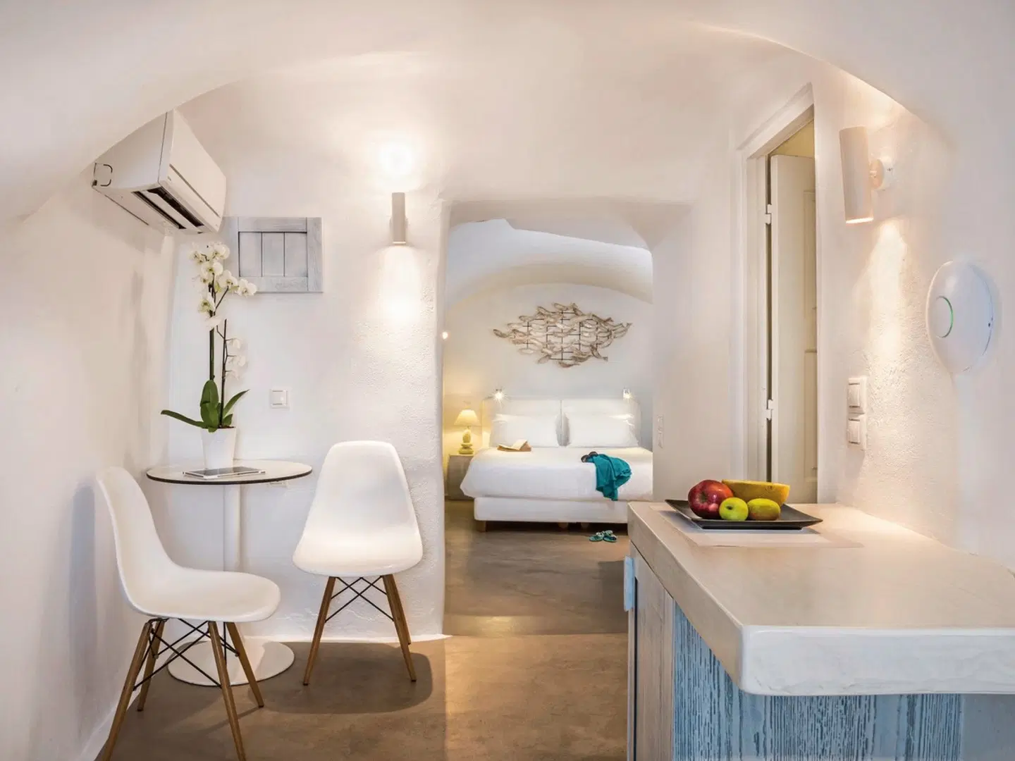 On The Rocks Santorini Badezimmer