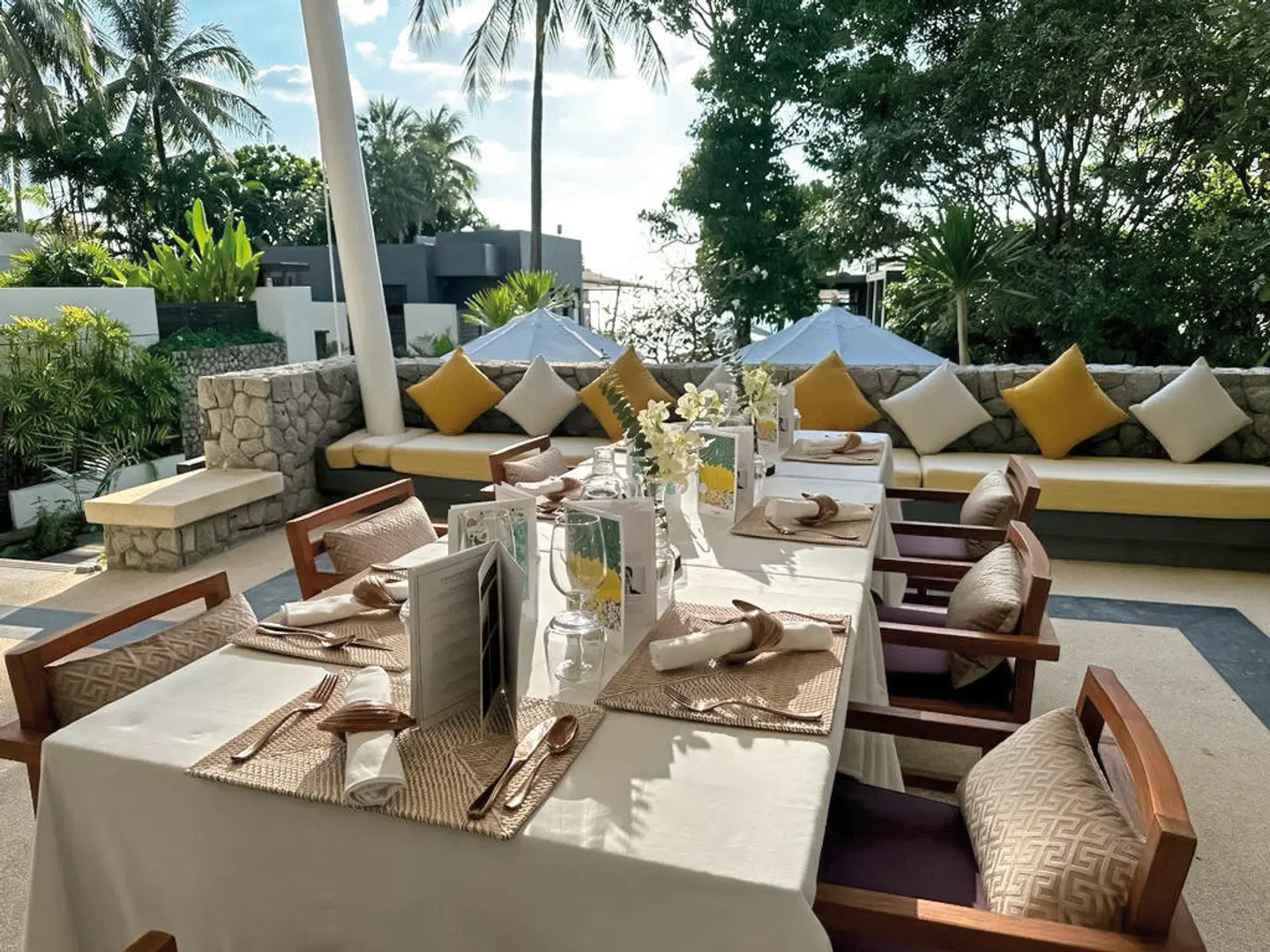 Aleenta Phuket Phang Nga Resort & Spa Terrasse