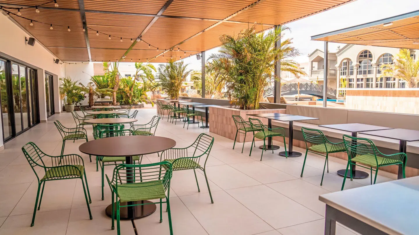 Coral Cotillo Beach Hotel Terrasse