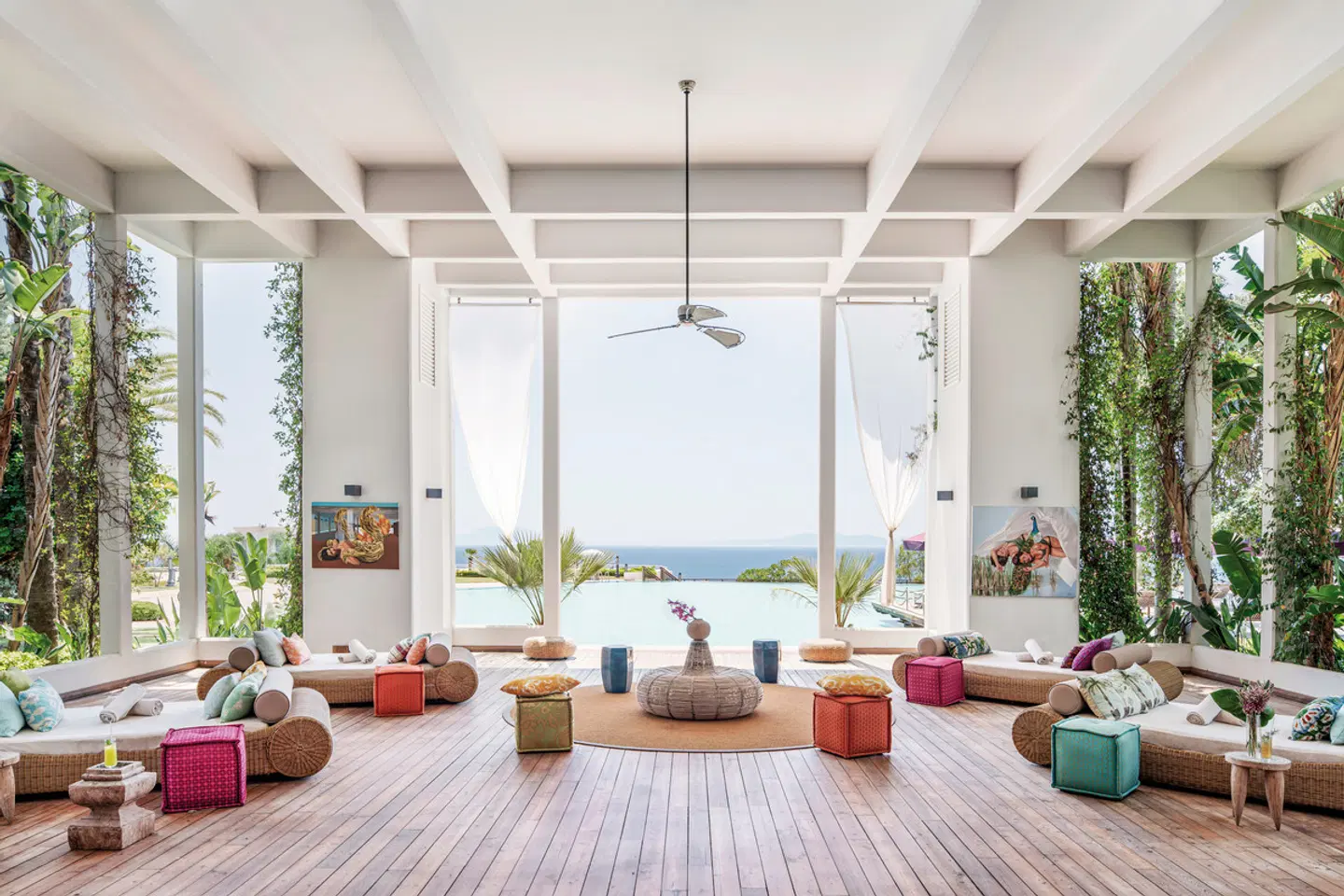 Kempinski Hotel Barbaros Bay Bodrum Terrasse