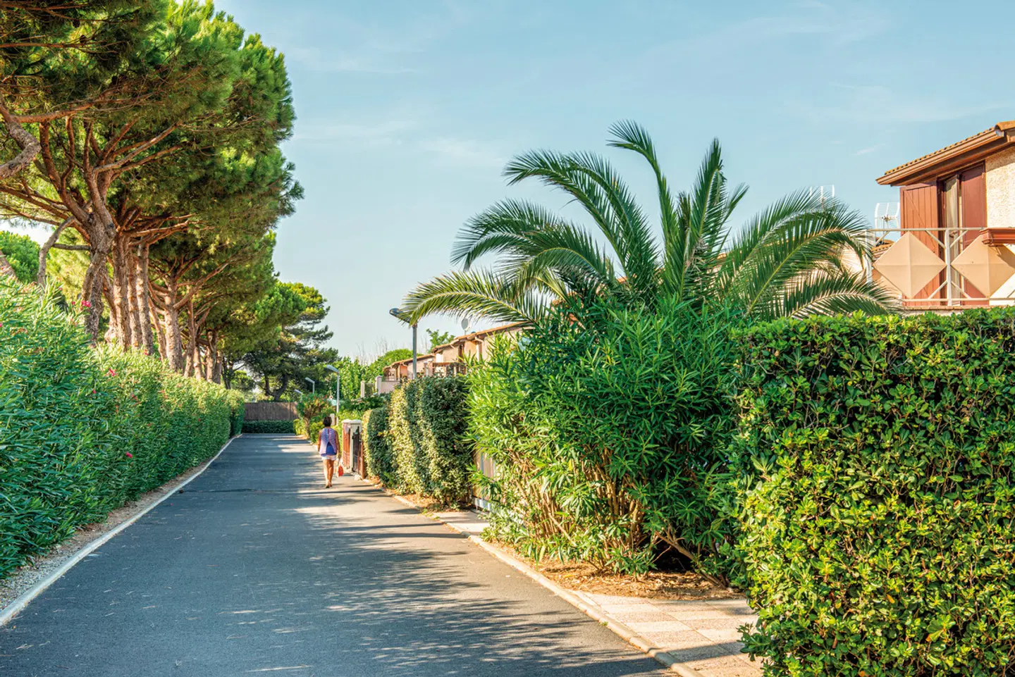 Domaine Les Tamaris & Les Portes du Soleil Garten
