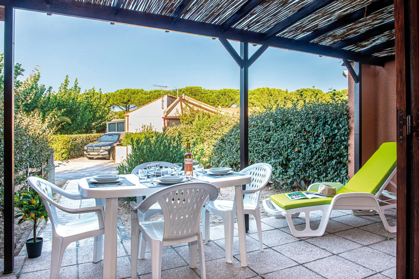 Domaine Les Tamaris & Les Portes du Soleil Terrasse