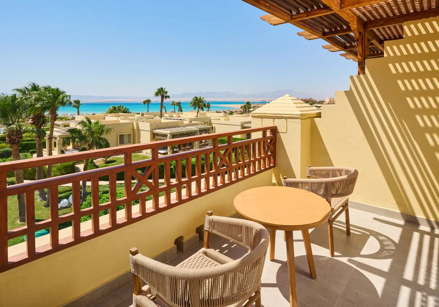 Sheraton Soma Bay Resort Terrasse