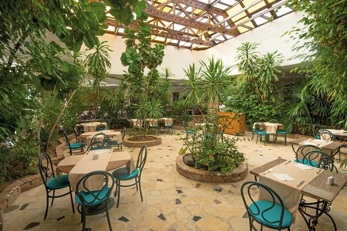 Shams Safaga Resort Terrasse