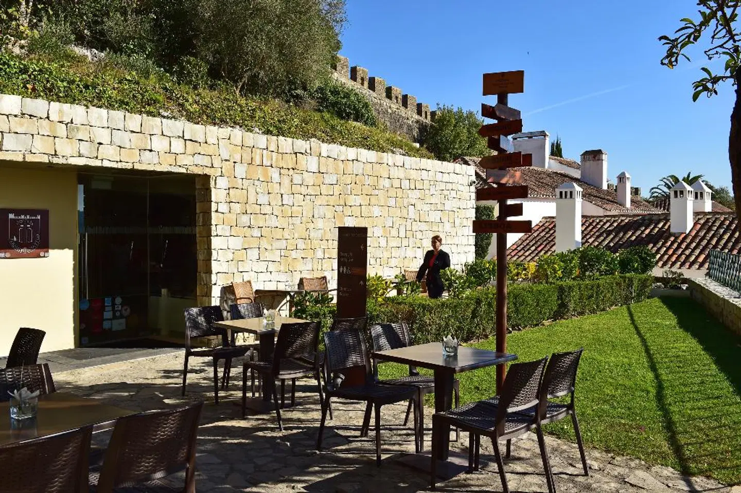 Pousada Castelo de Obidos Terrasse