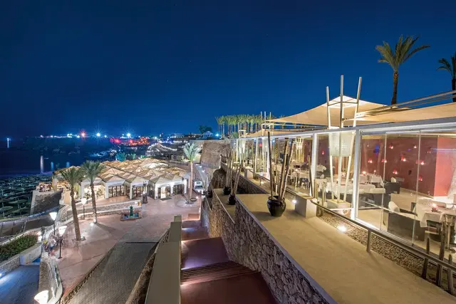 Reef Oasis Beach Resort Terrasse