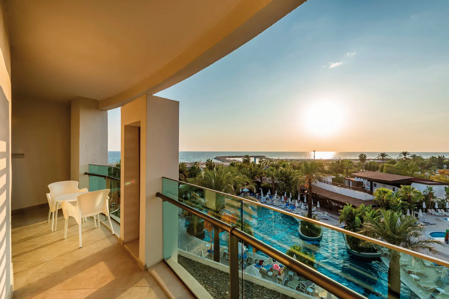 Sunis Evren Beach Resort Hotel & SPA Terrasse