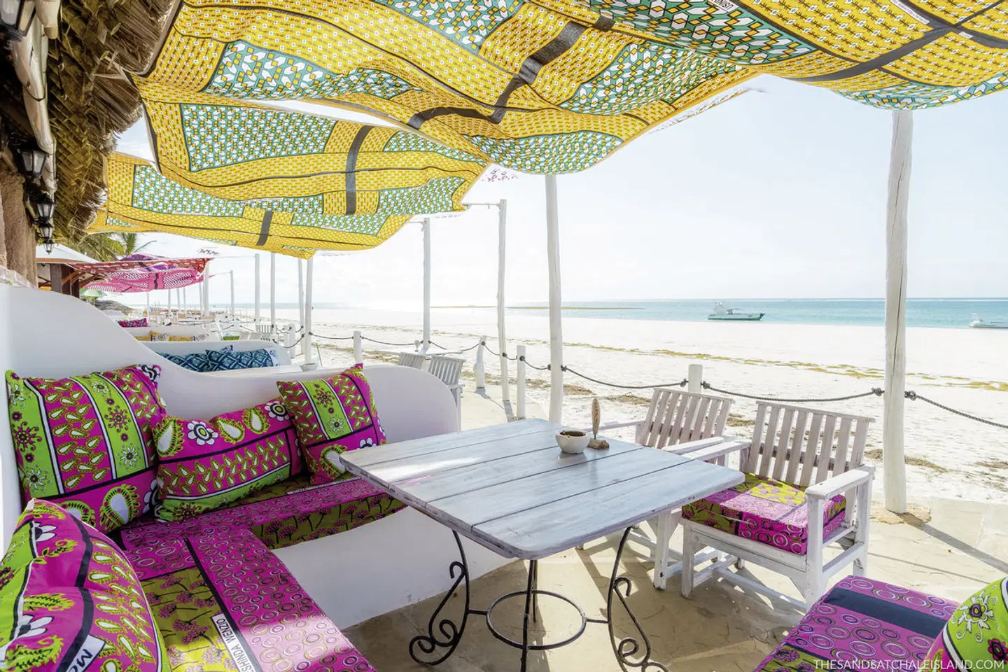 Nomad Beach Resort Terrasse