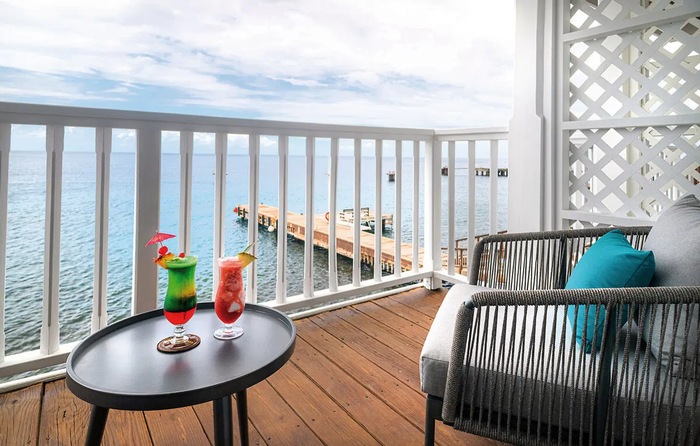 Fort Young Hotel Terrasse