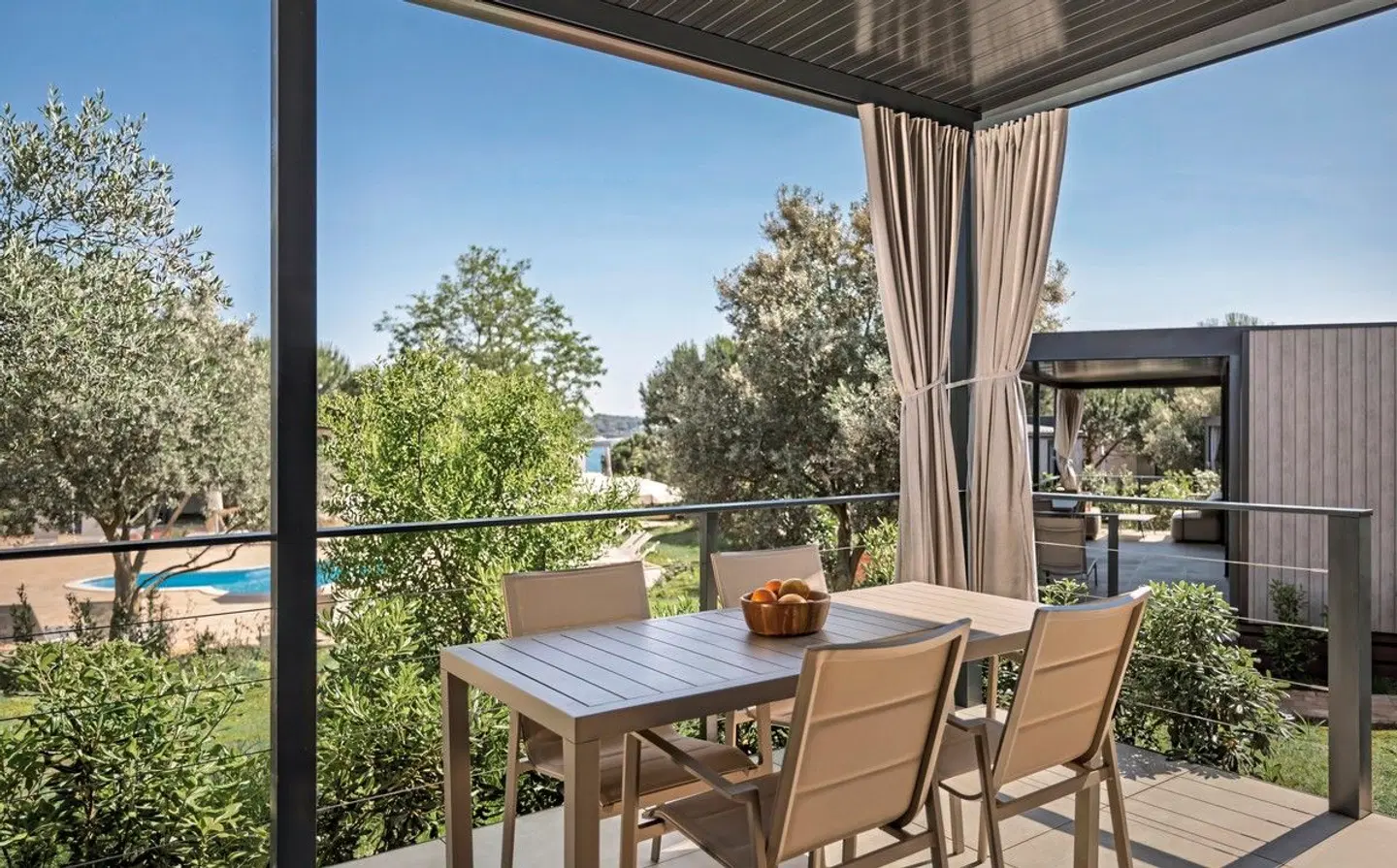 Aminess Sirena Campsite Terrasse