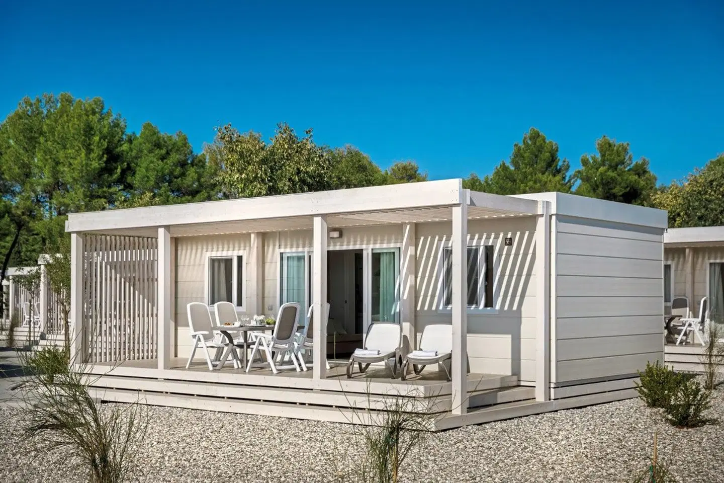 Campsite Valkanela Terrasse