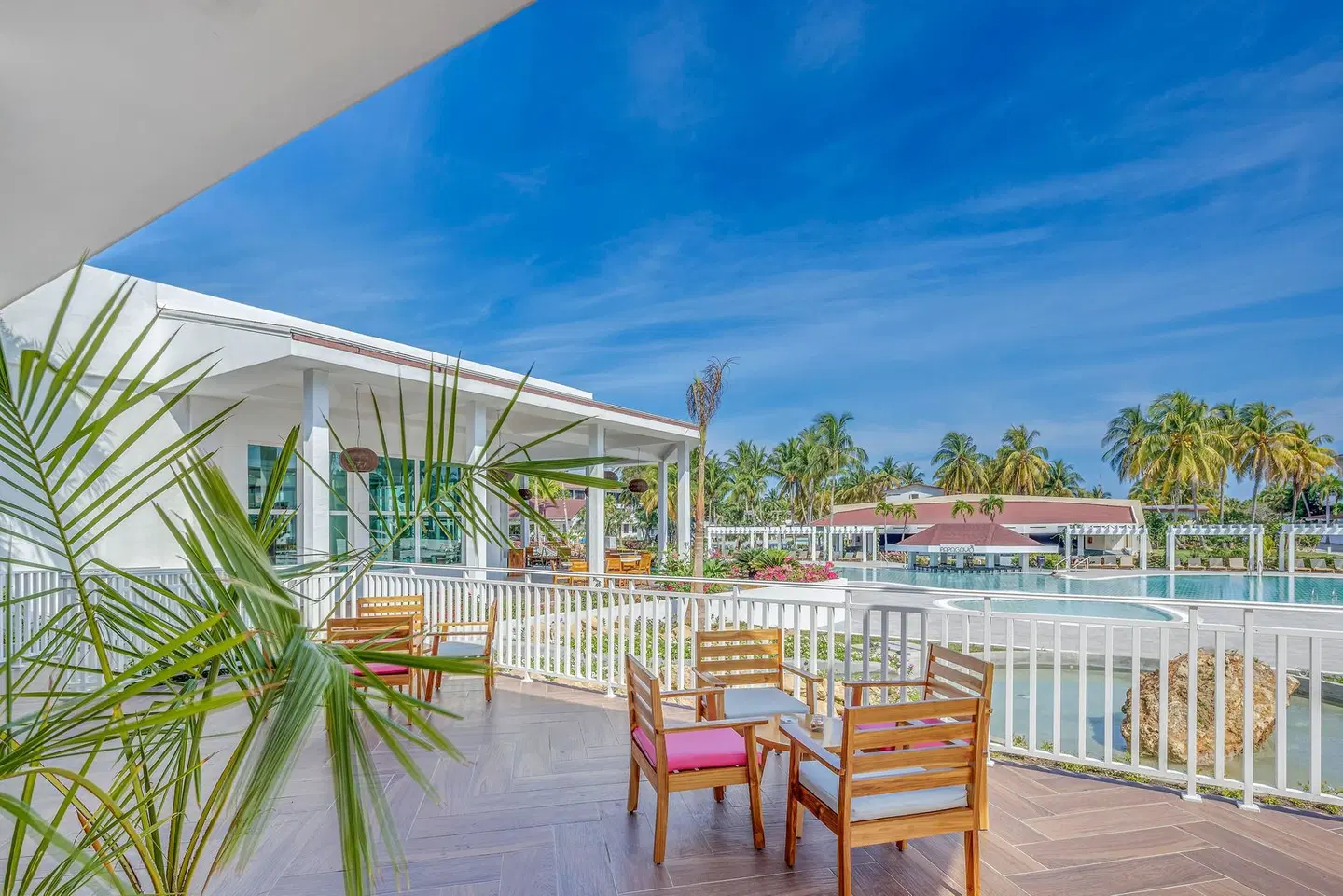 Sol Caribe Beach Terrasse