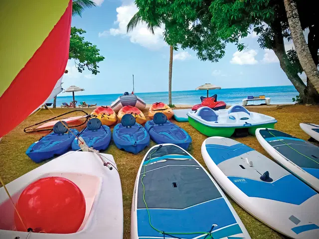 Starfish Tobago Resort Terrasse