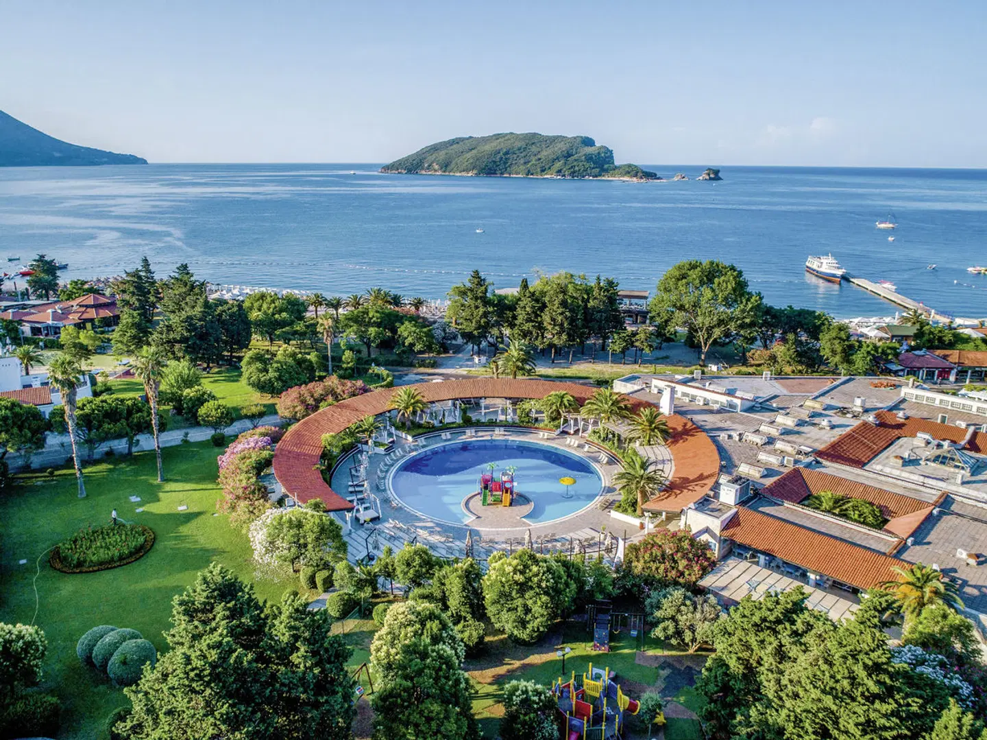 Slovenska Plaza Garten