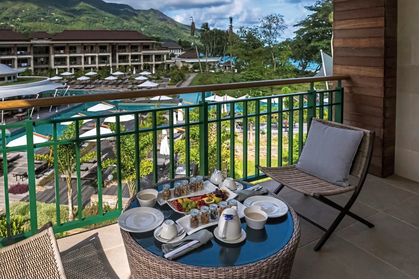 Savoy Seychelles Resort & Spa Terrasse