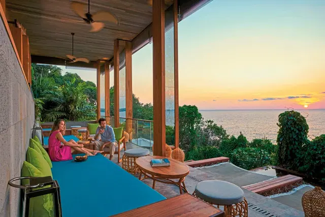 Six Senses Krabey Island Terrasse