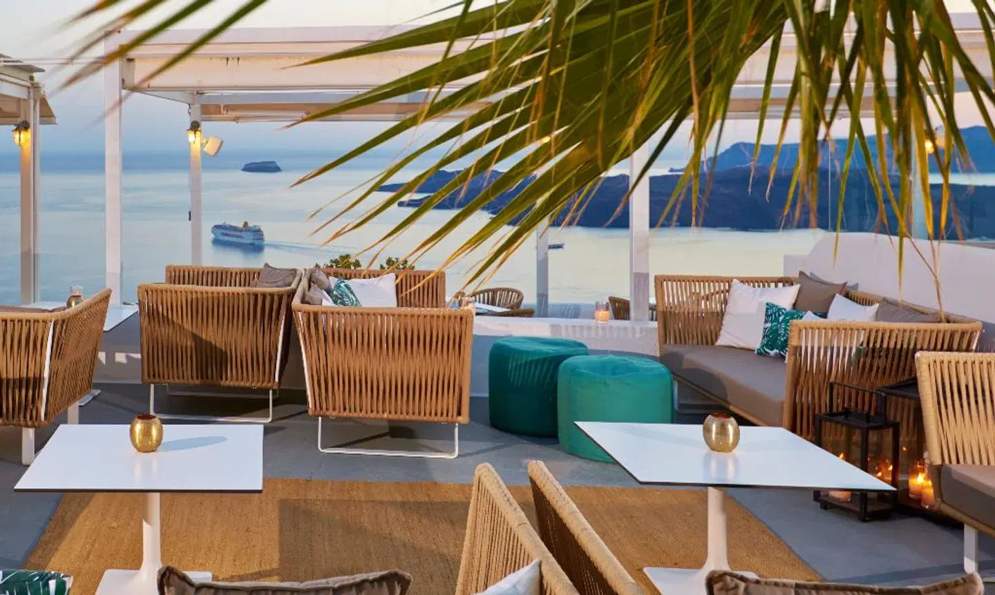 Volcano View Hotel Terrasse