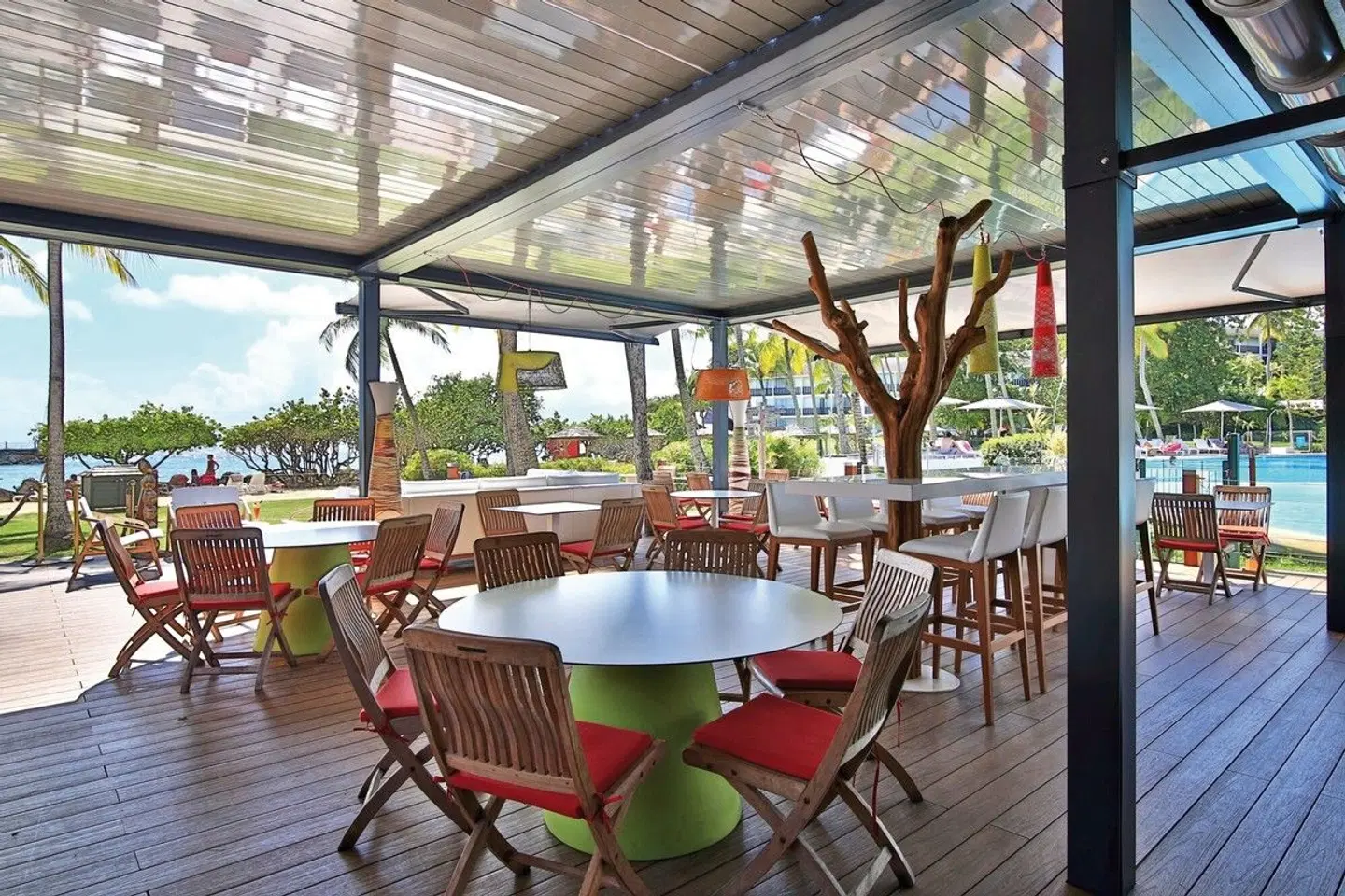 La Créole Beach Hôtel & Spa Terrasse