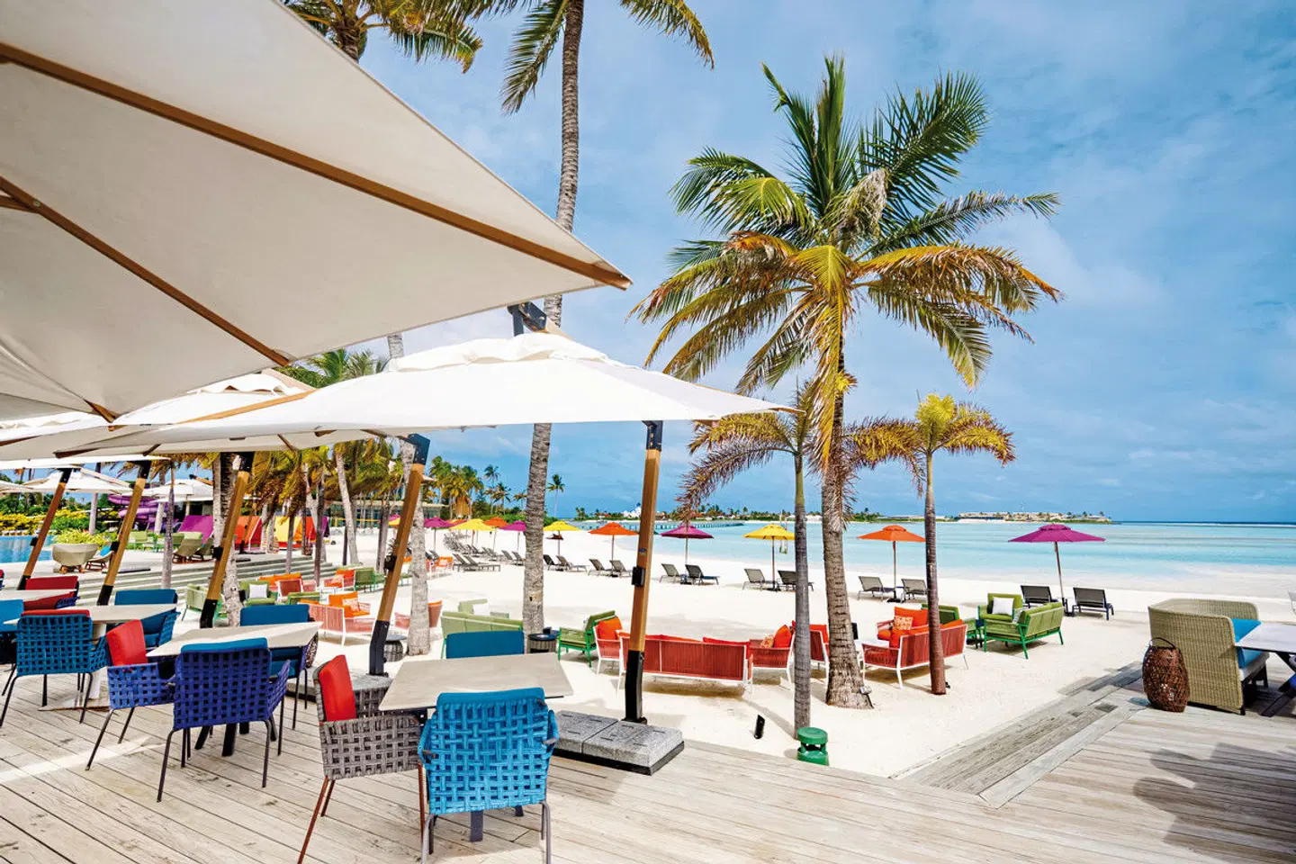 Hard Rock Hotel Maldives Terrasse