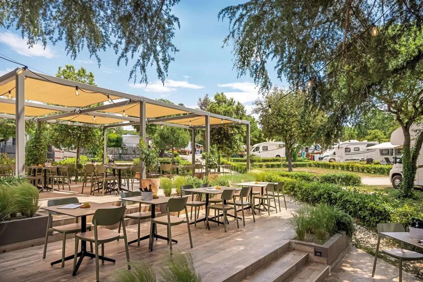 Mobile Homes Vetar Terrasse