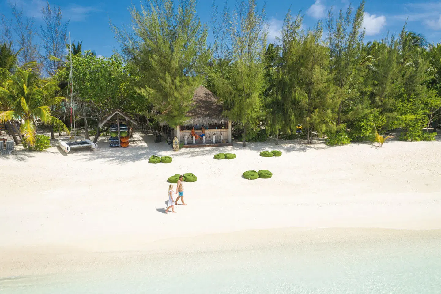 Summer Island Maldives Strand