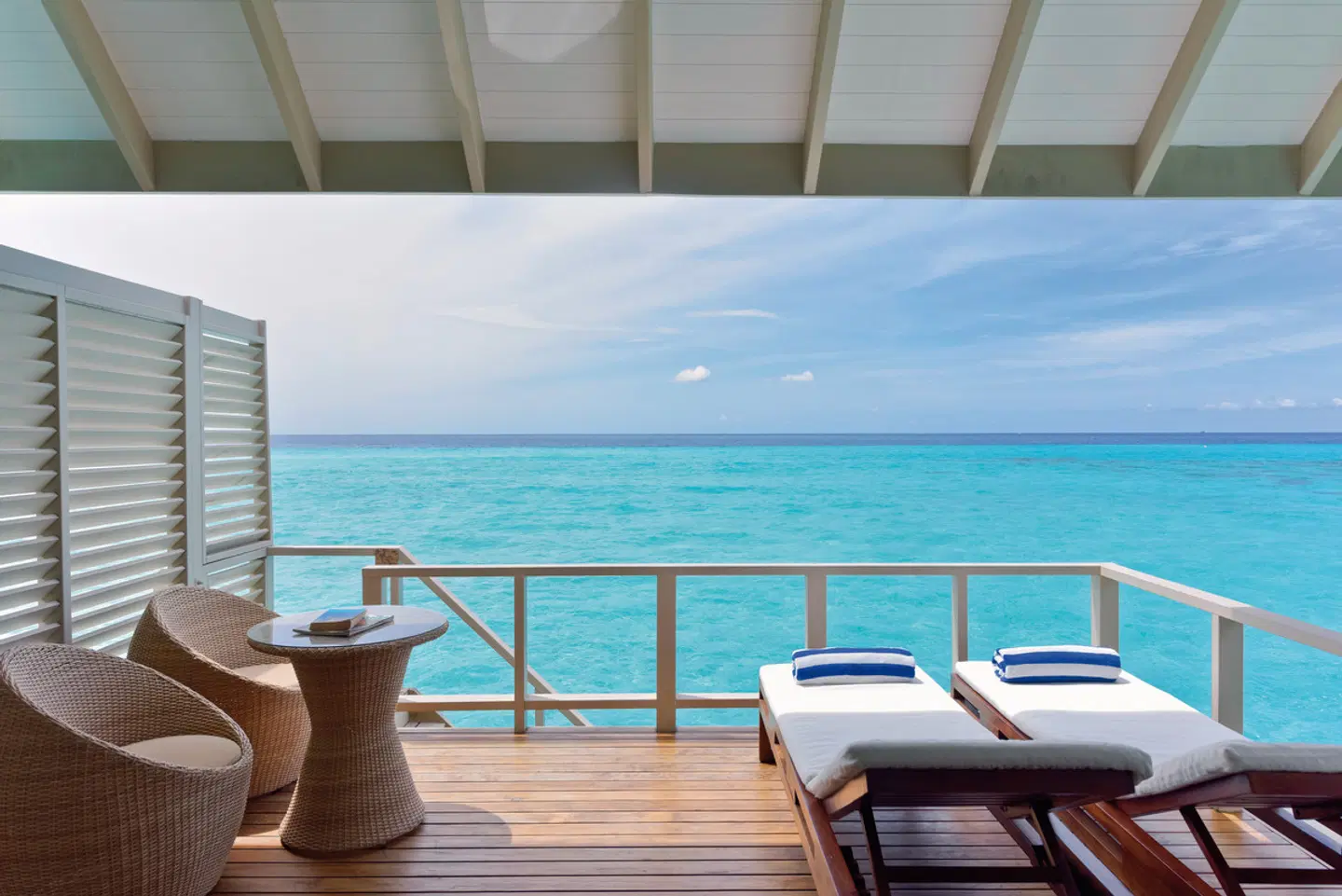 Summer Island Maldives Terrasse