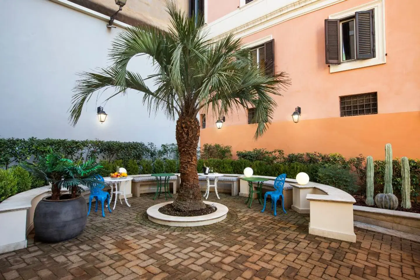 Manfredi Palm Suites Terrasse
