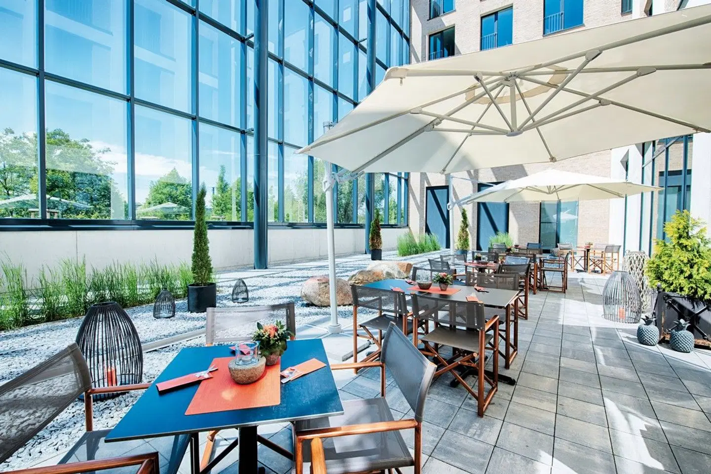 LOGINN Hotel Leipzig Terrasse