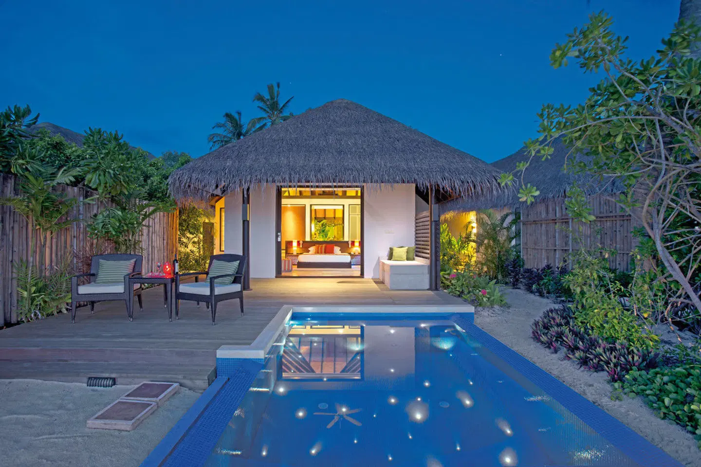 Niva Velassaru Maldives Terrasse