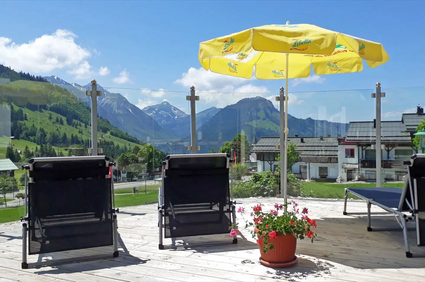Hotel Heckelmiller Terrasse