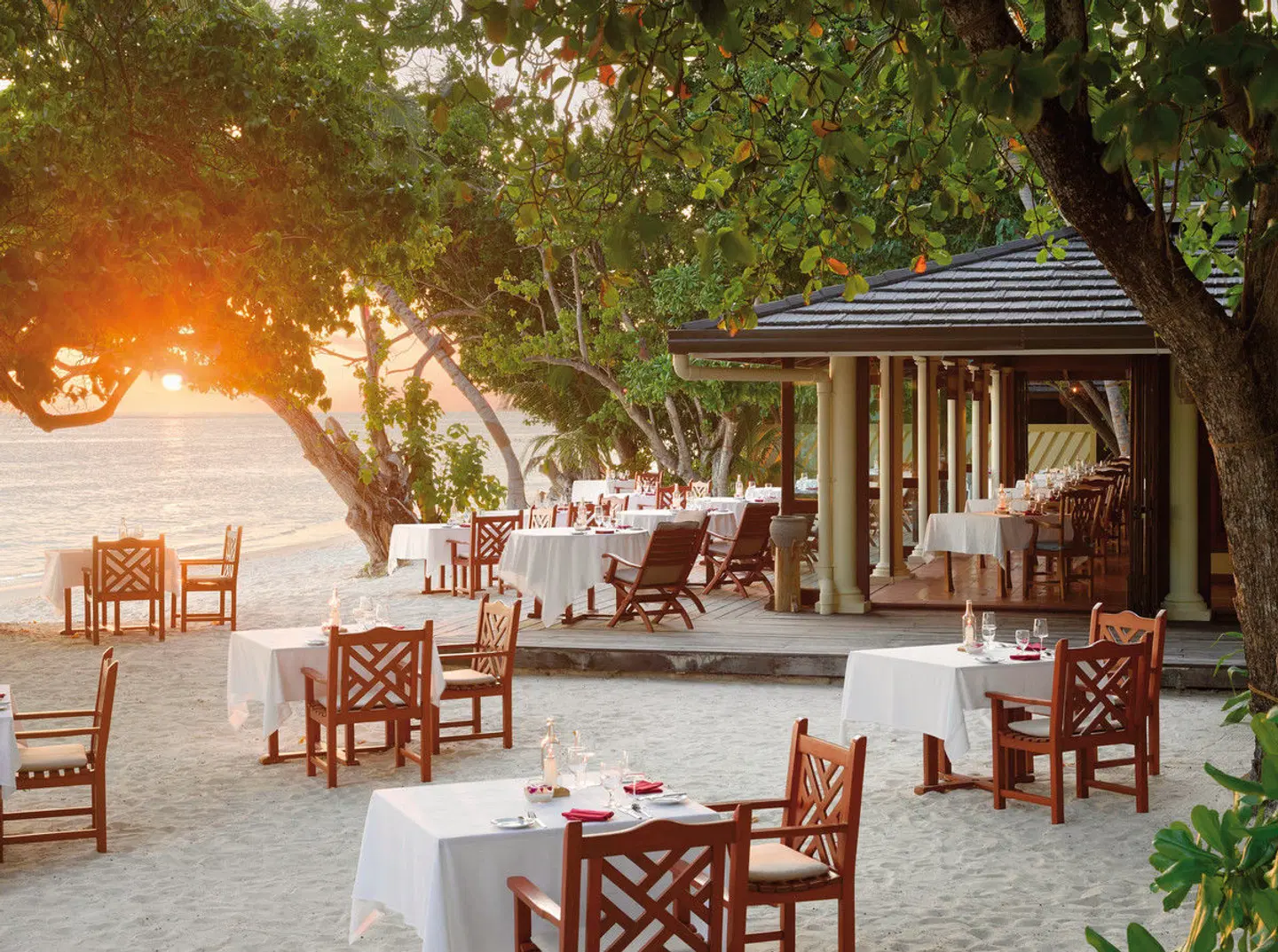 Royal Island Resort & Spa Terrasse