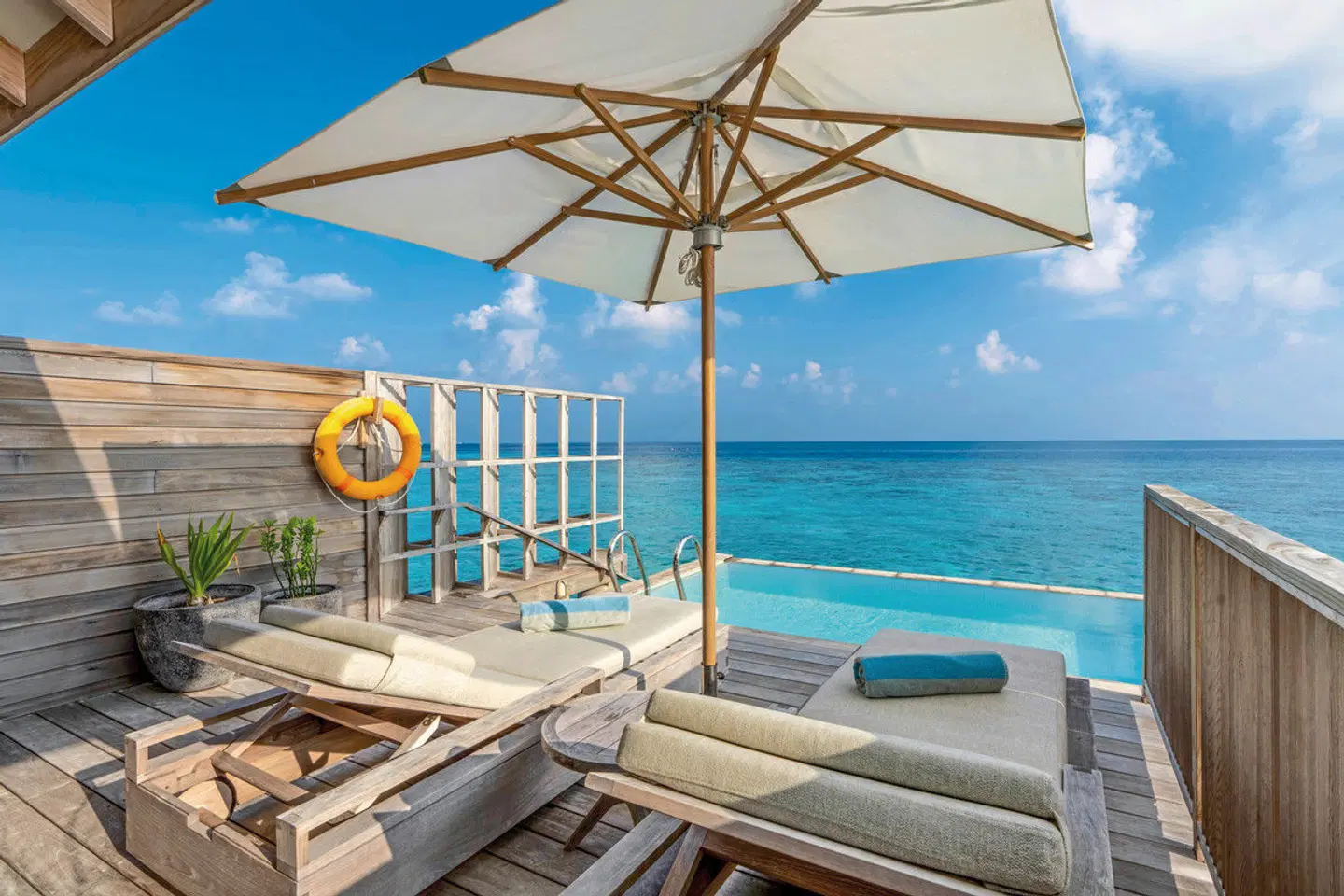 Kagi Maldives Resort & Spa Terrasse