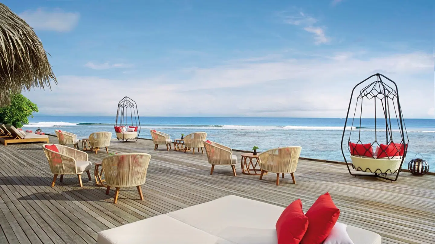 Anantara Veli Maldives Resort Terrasse