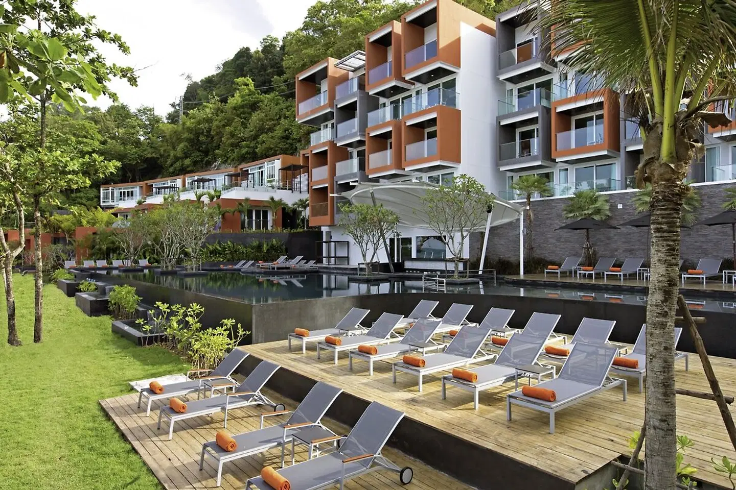Novotel Phuket Kamala Beach Terrasse