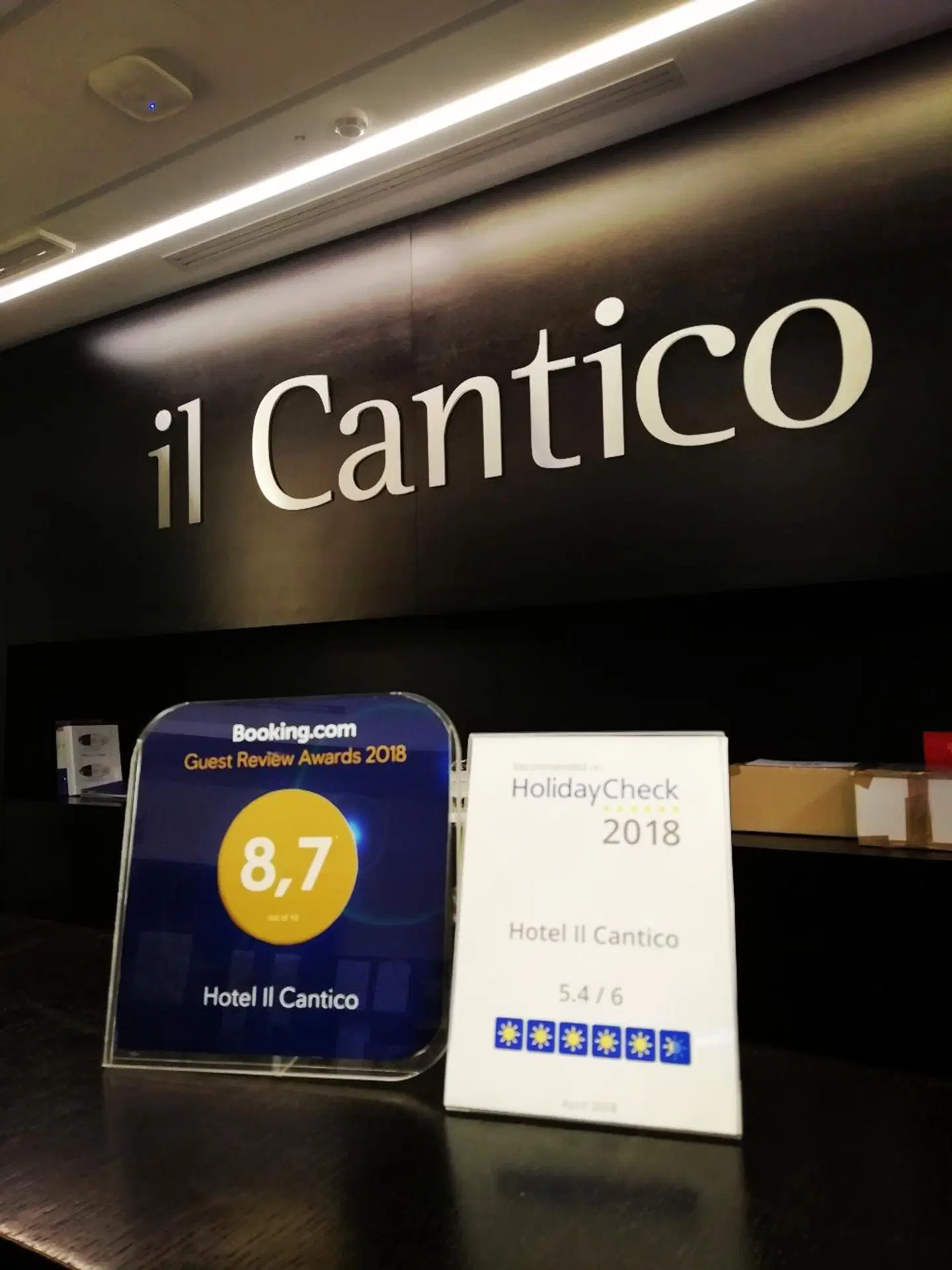 Il Cantico Landkarte