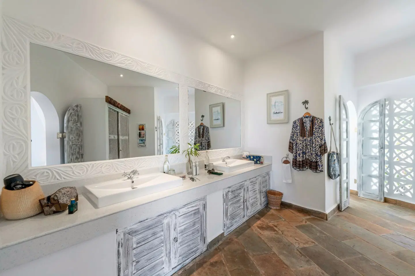 Chale Island Resort Badezimmer