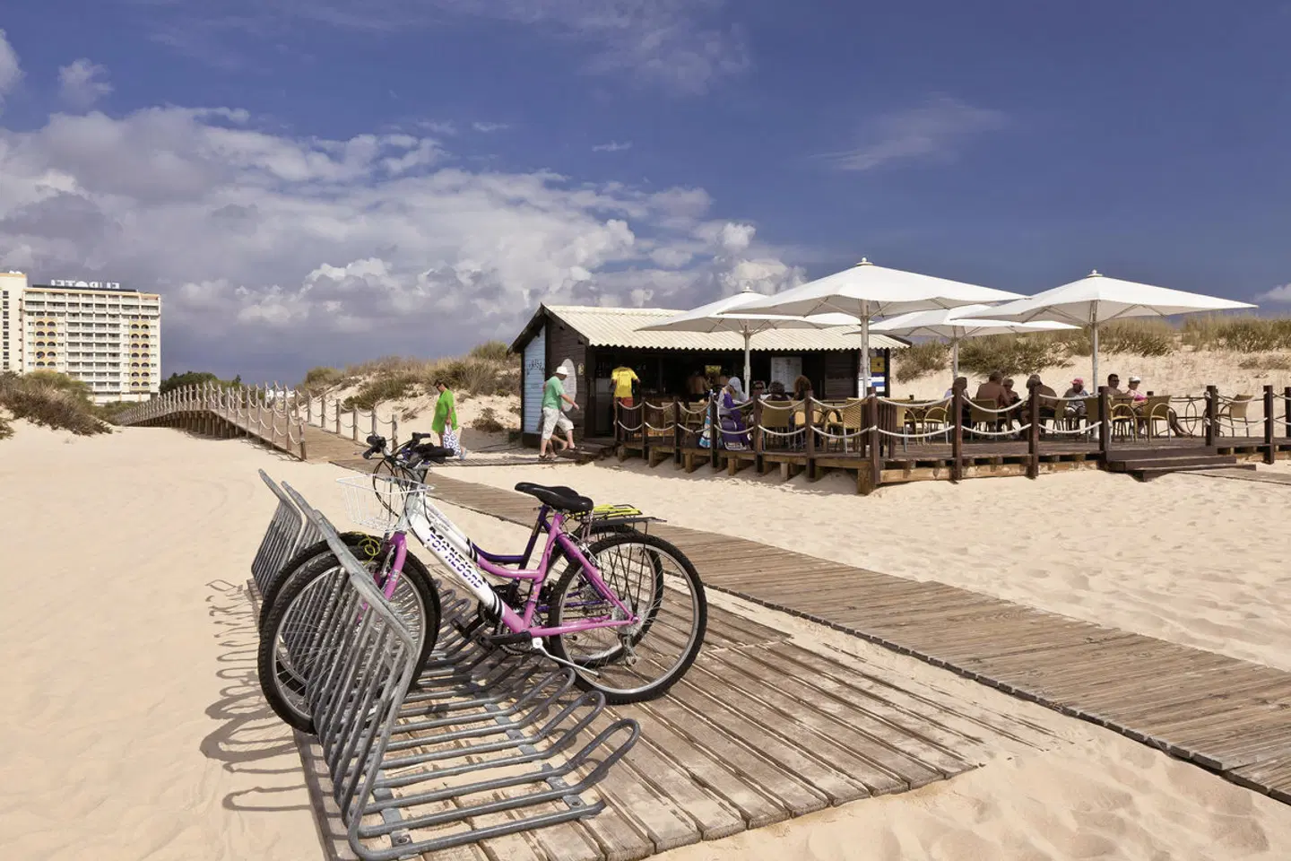 Ozadi Altura Beach Resort Terrasse